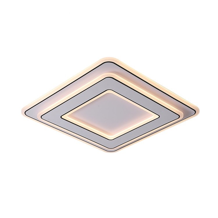 LED Ceiling Light | >90 CRI Eye Comfort Lighting | 3-Color Mode Anti-Glare Panel for Living Room, Bedroom & Office (Square Ceiling Light)